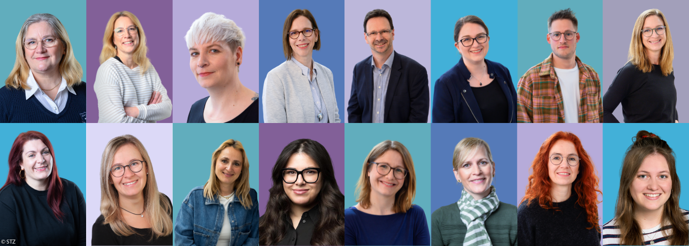 Mitarbeitende im STZ